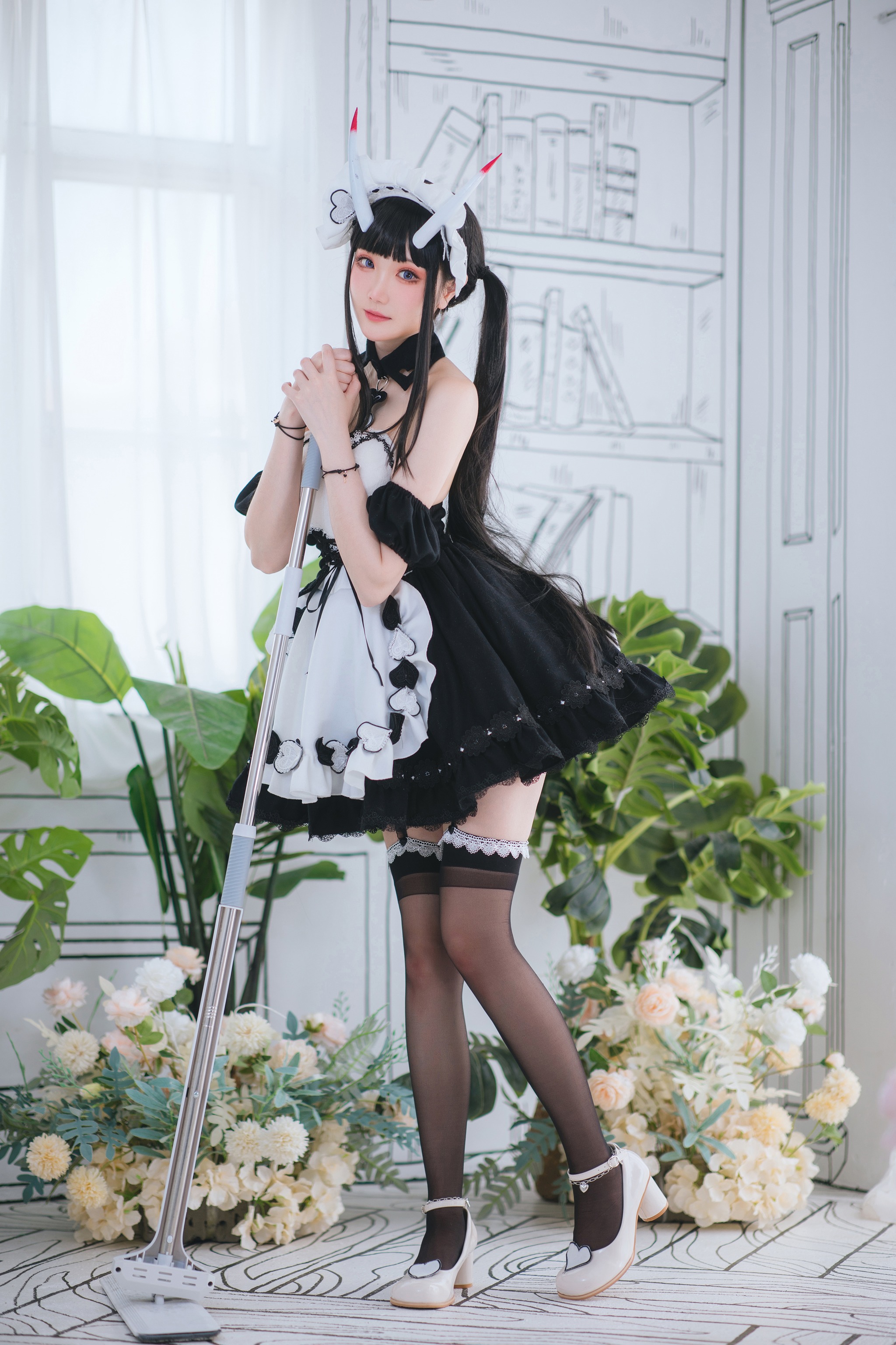 图片[1]-瓜希酱 – NO.047 能代女仆 [22P]-XikXak